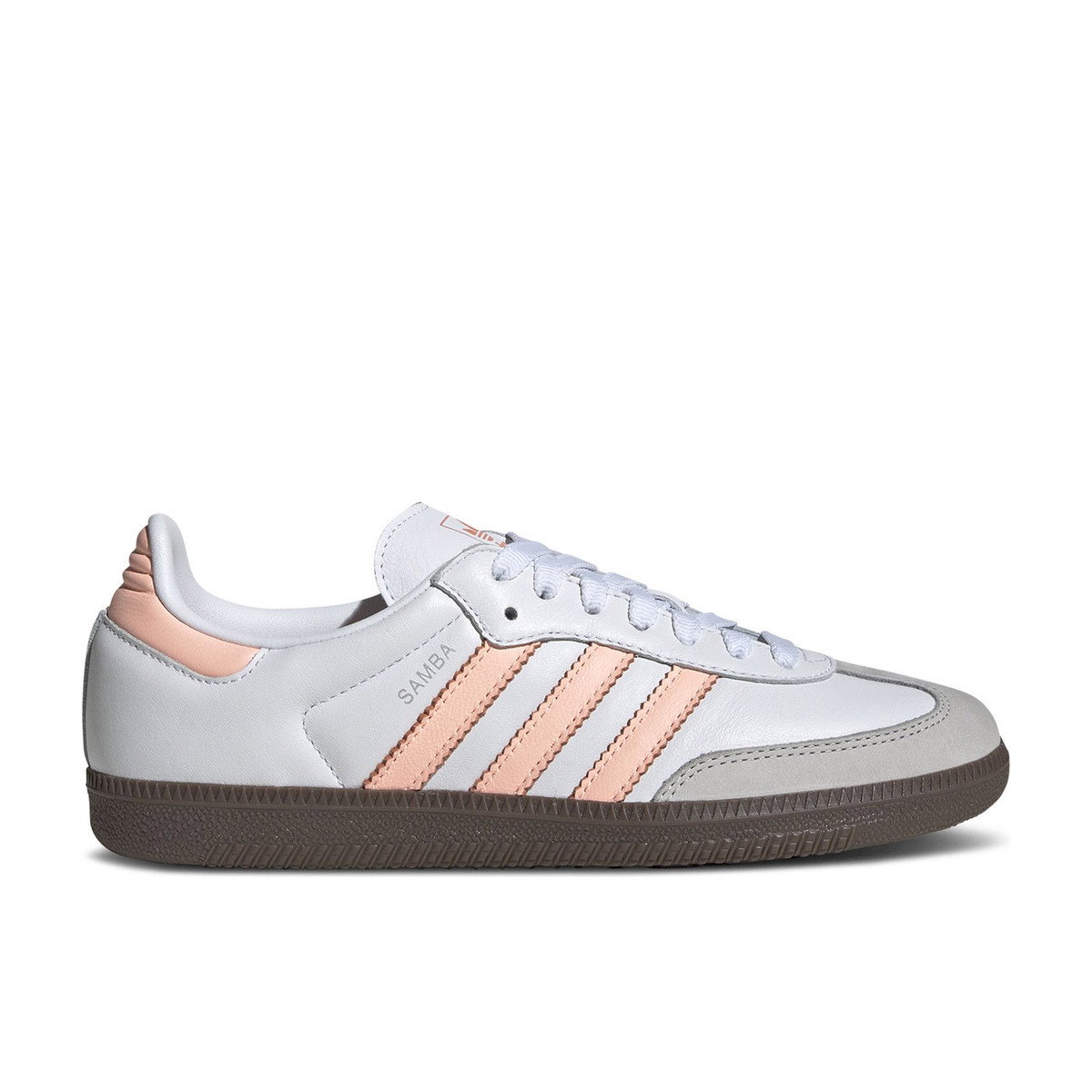 Adidas Samba OG Cloud White Clear Orange Semi Coral Womens