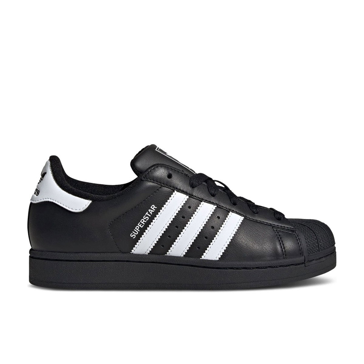 Adidas Superstar II Black White Womens