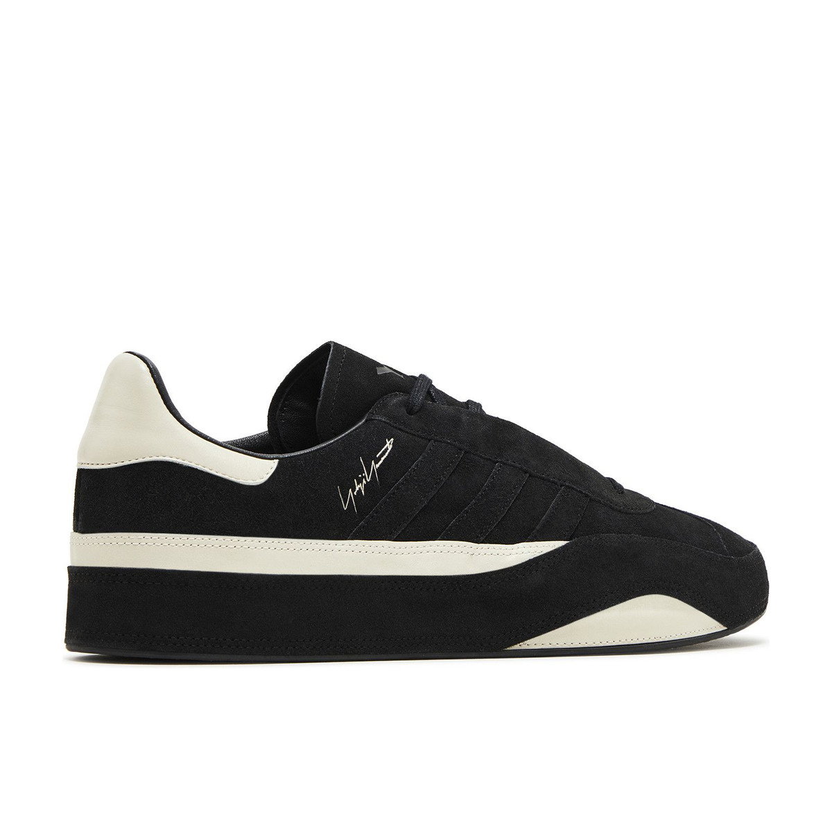 Adidas Y-3 Gazelle Black Alumina