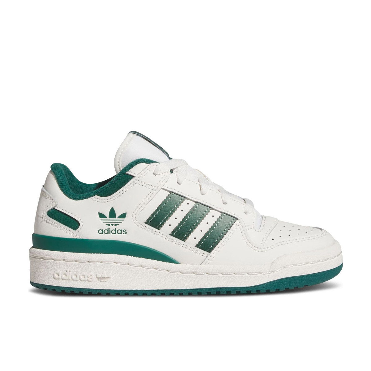 Adidas Forum Low CL Cloud White Collegiate Green Silver Green GS
