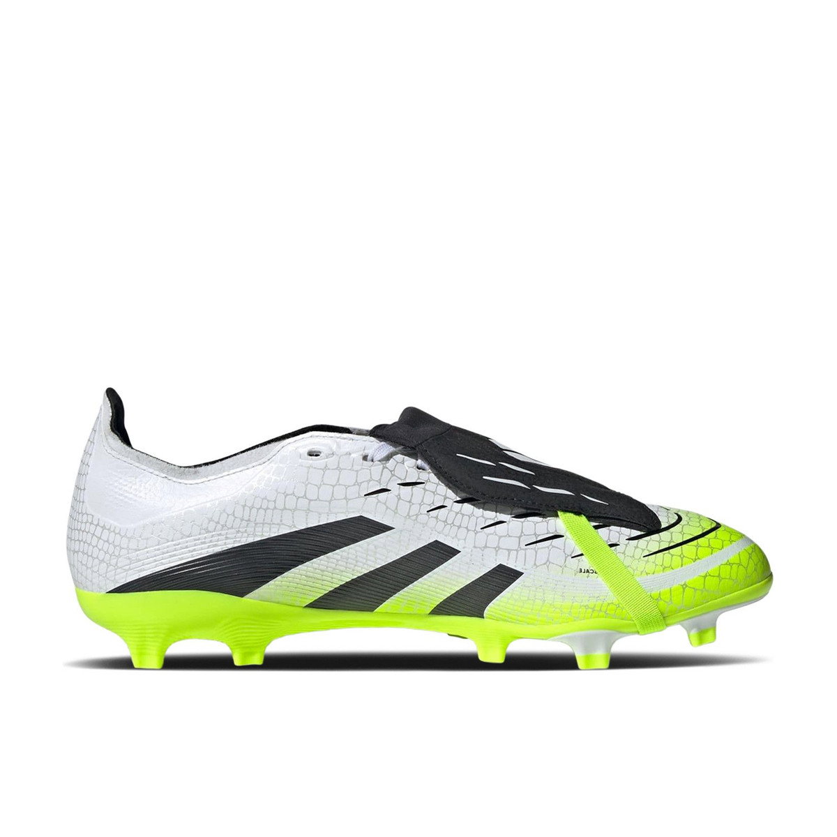 Adidas Predator League Fold-Over Tongue FG/MG Cloud White Core Black Lucid Lemon