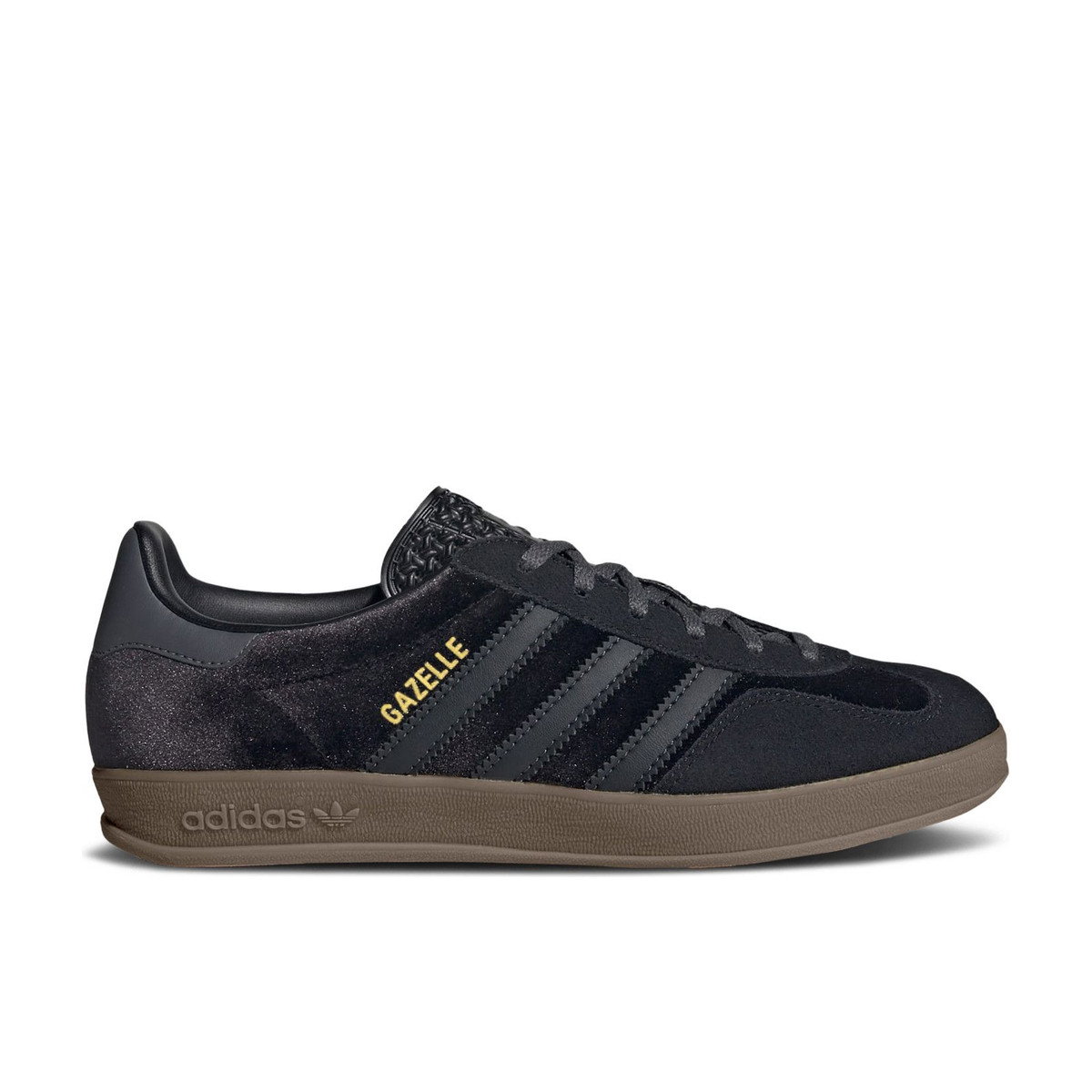 Adidas Gazelle Indoor Black Velvet Womens