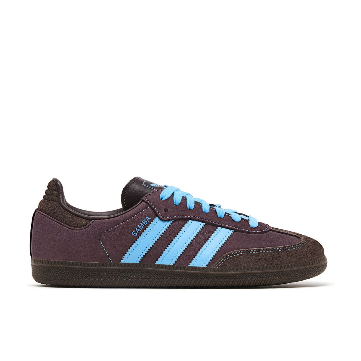 Adidas Samba OG Shadow Brown Sky Rush Womens