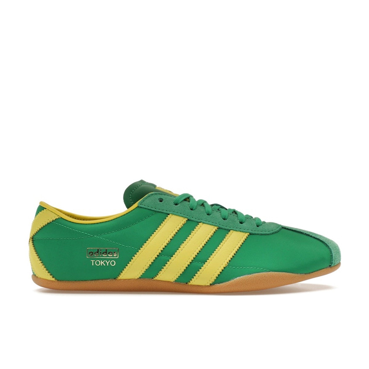 Adidas Tokyo Green Pure Sulfur Gold Metallic Womens