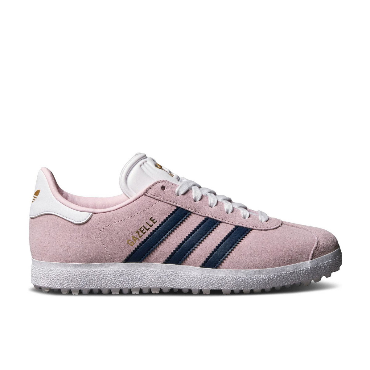 Adidas Gazelle Spikeless Golf Clear Pink Night Indigo Womens