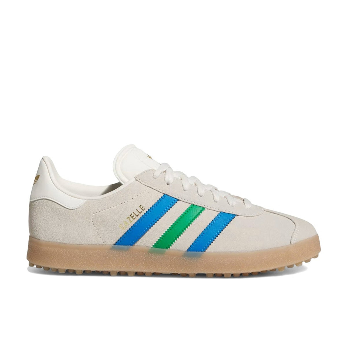 Adidas Gazelle Spikeless Golf Chalk White Green Blue Bird