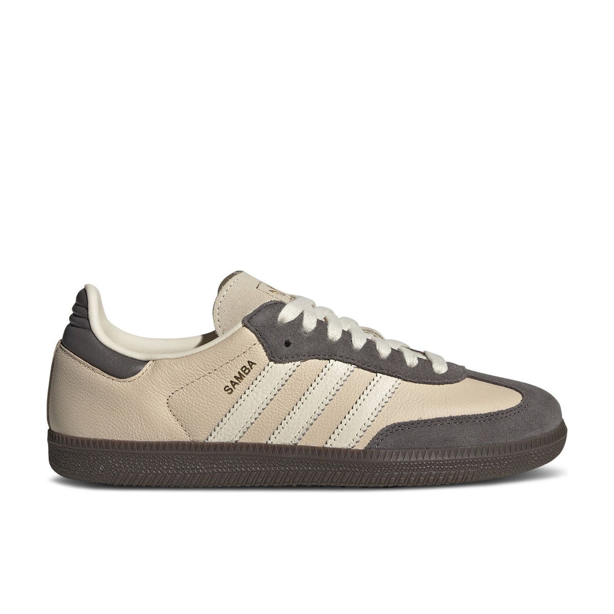 Adidas Samba OG Crystal Sand Charcoal Womens
