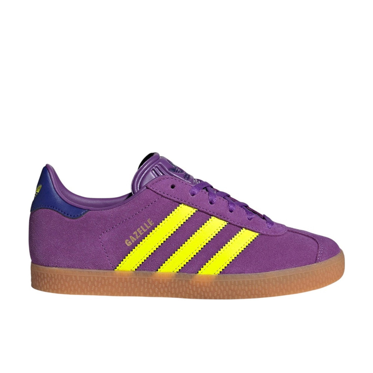 Adidas Gazelle Active Purple Solar Yellow Collegiate Purple GS