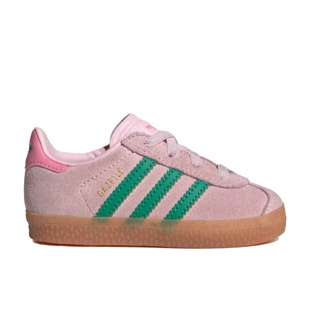 Adidas Gazelle Comfort Closure Clear Pink Court Green (TD)