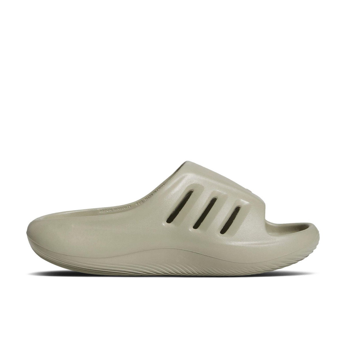 Adidas adiFOM IIInfinity Slides Silver Pebble