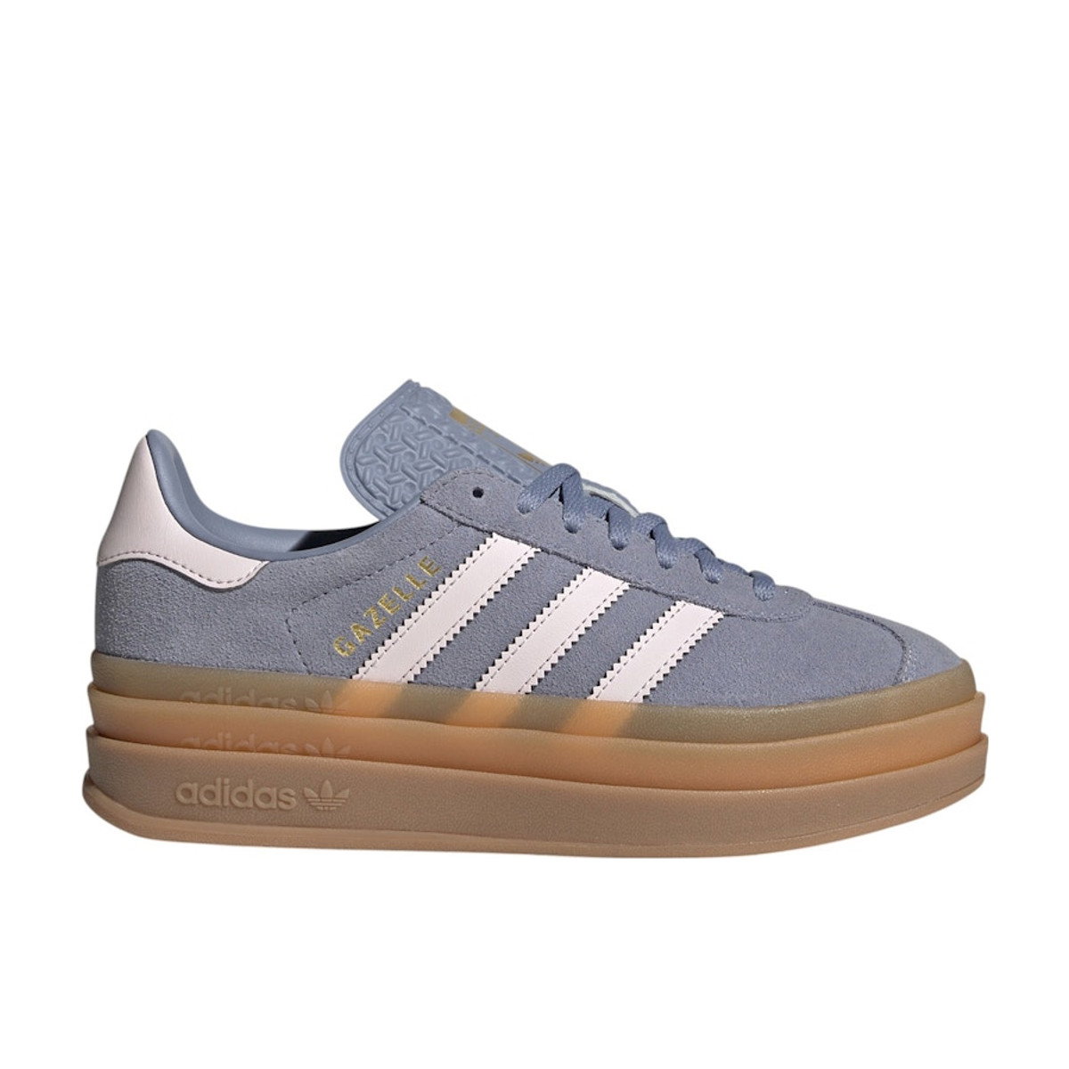 Adidas Gazelle Bold Silver Violet Almost Pink Gum GS