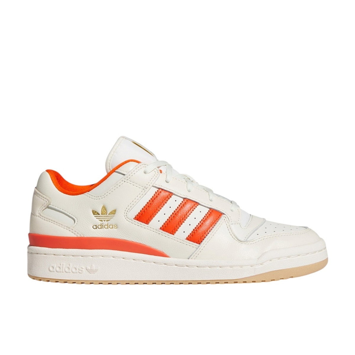 Adidas Forum Low CL Off White Collegiate Orange Gum