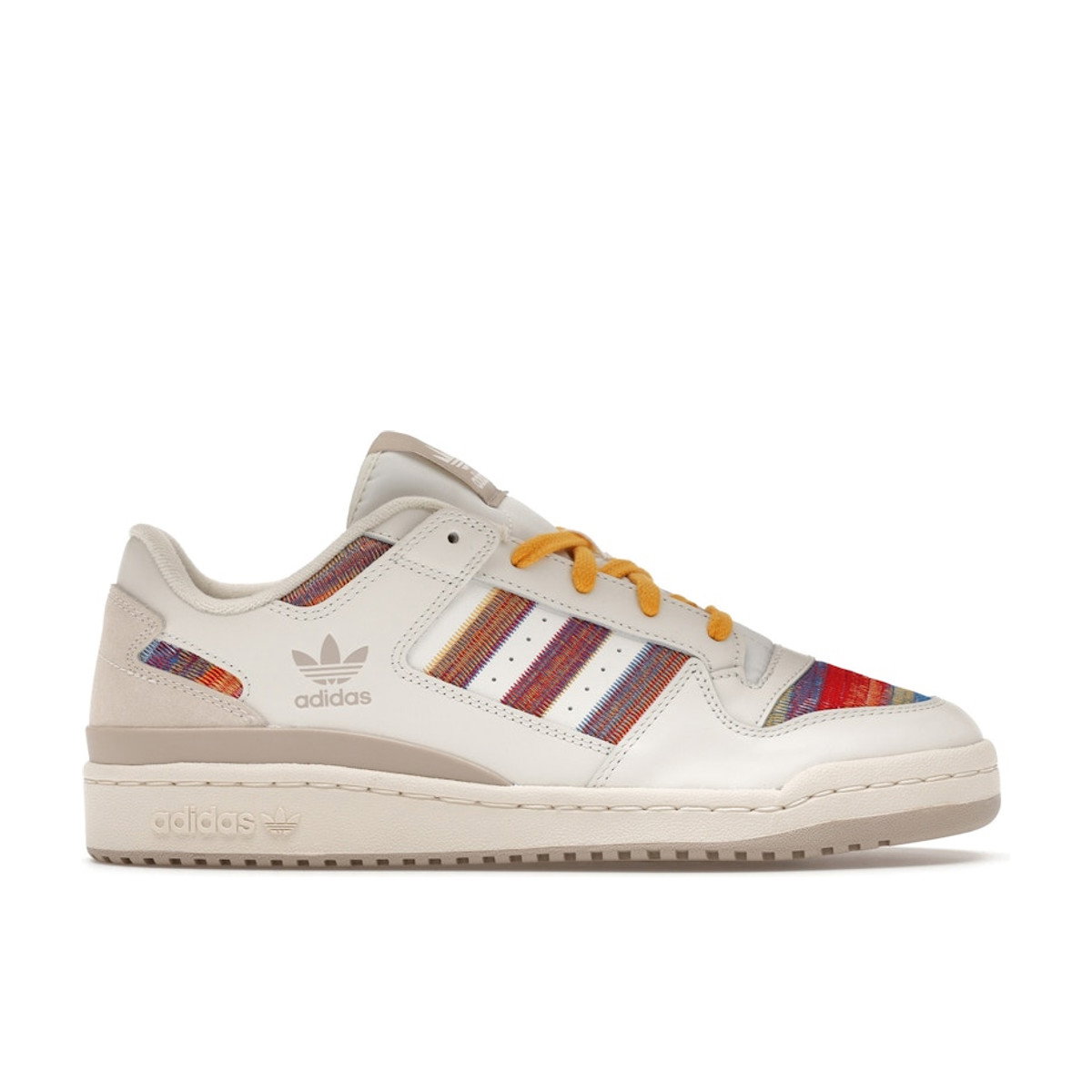 Adidas Forum Low CL Cloud White Better Scarlet Blue Bird