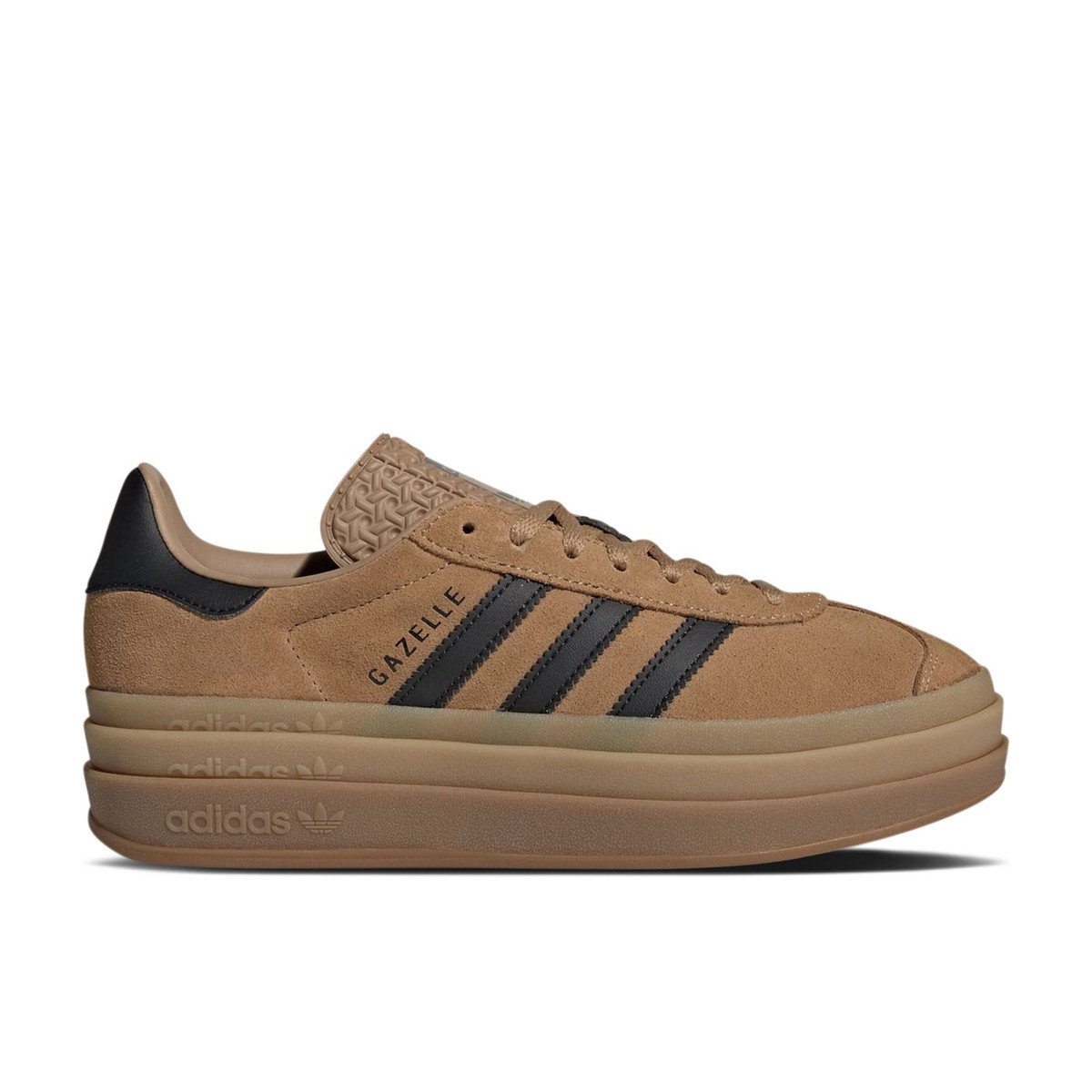 Adidas Gazelle Bold Cardboard Black Gum Womens