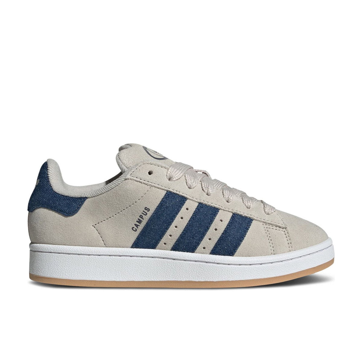 Adidas Campus 00s Camp Beige Blue Dark Blue Womens