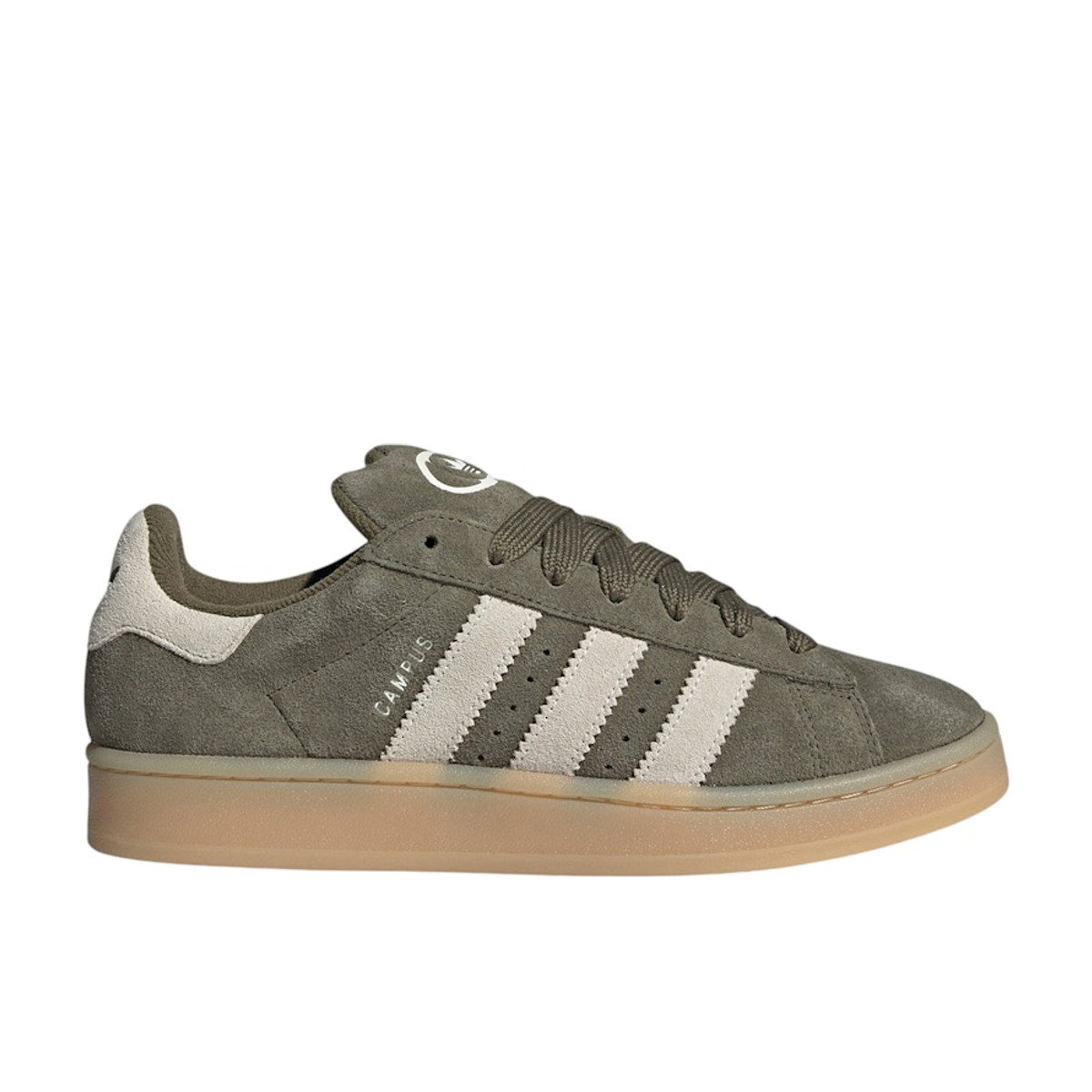 Adidas Campus 00s Camp Medium Dark Khaki Off White Gum