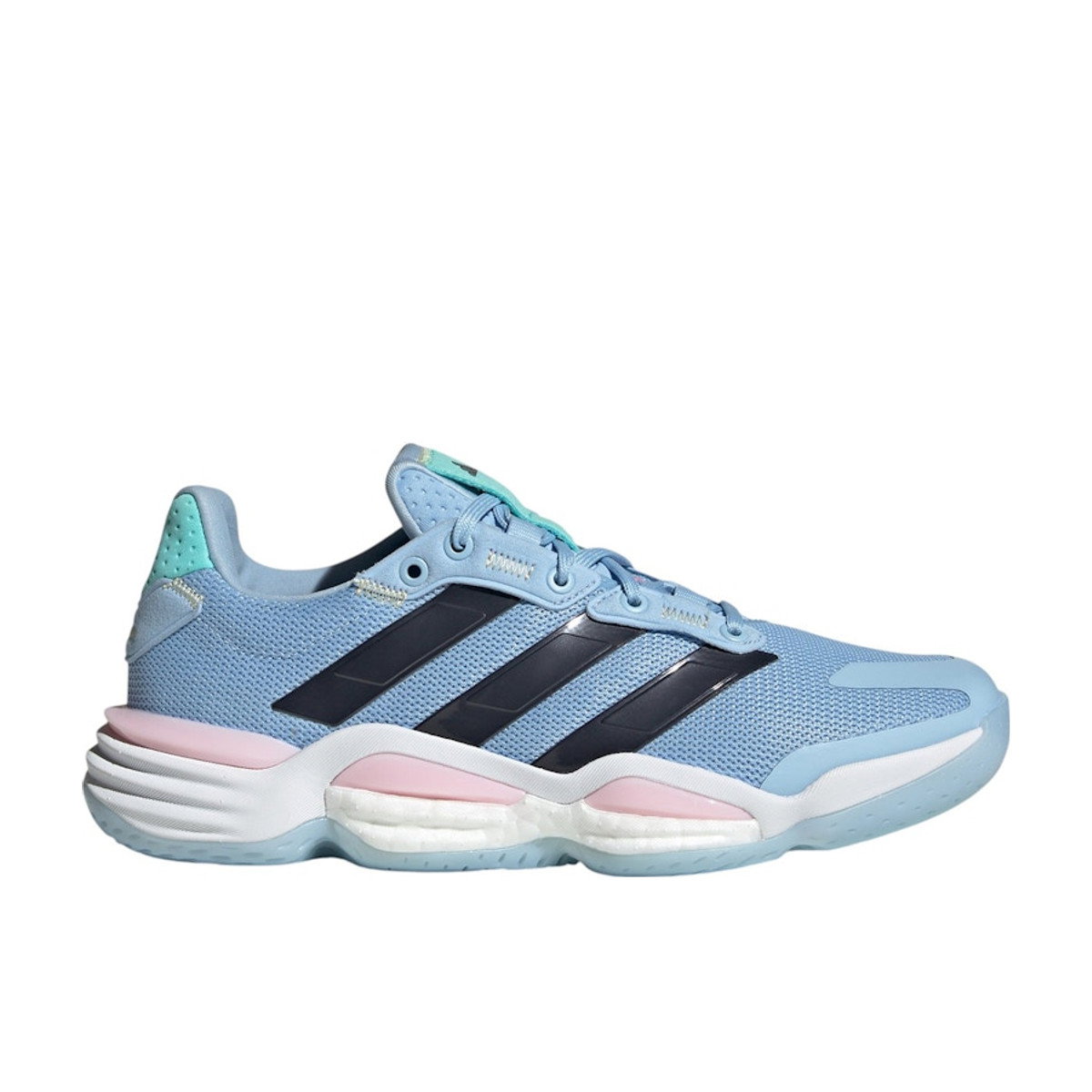 Adidas Stabil 16 Indoor Glow Blue Shadow Navy Core Black Womens