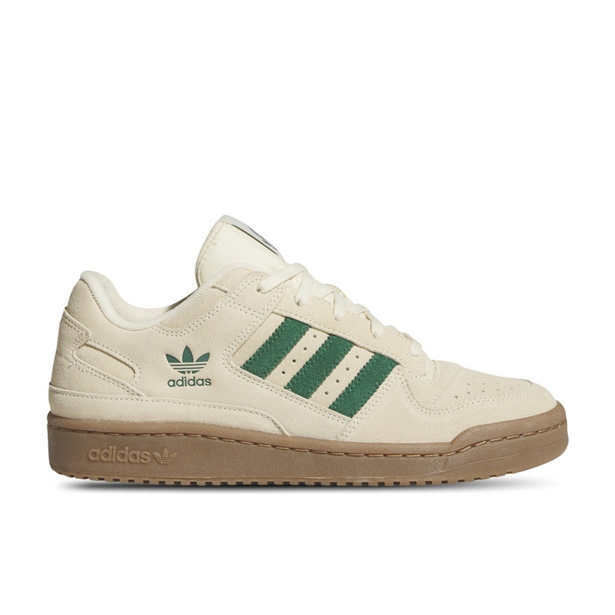 Adidas Forum Low CL Warm Vanilla Dark Green Ivory