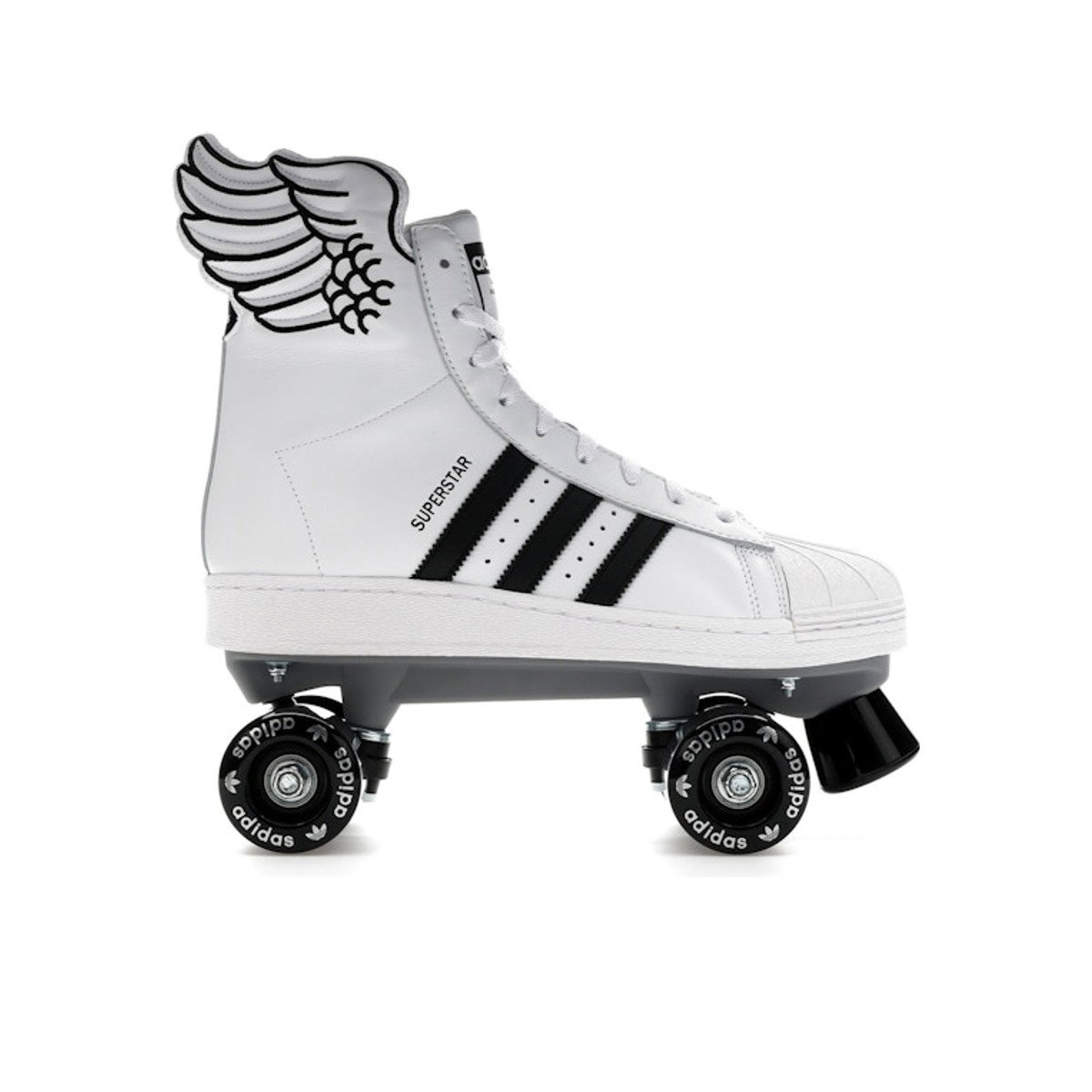 Adidas Superstar 82 Skate Jeremy Scott Wings White Black Womens