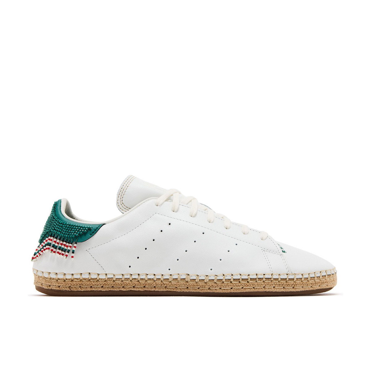 Adidas Stan Smith Espadrille CLOT By Edison Chen White Green Beads