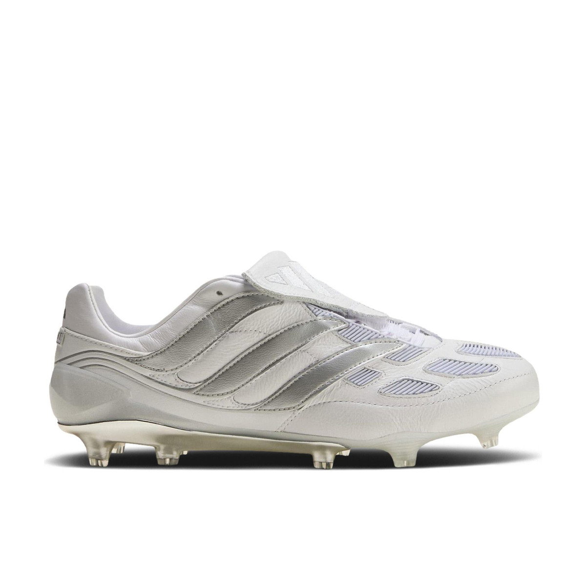 Adidas Predator Precision FG White Silver Metallic Made in Germany