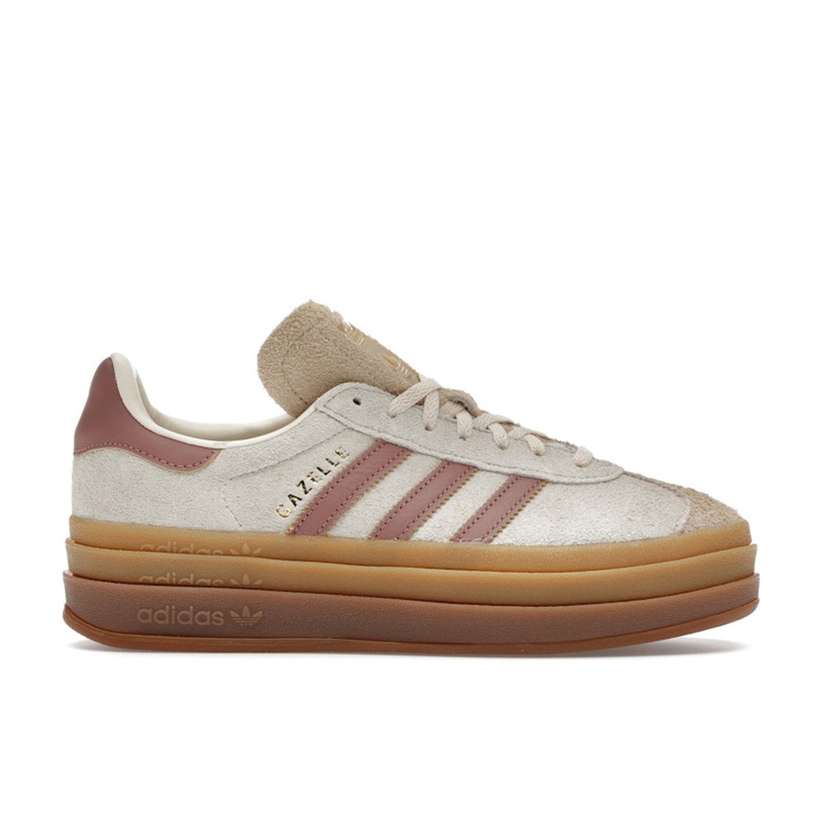 Adidas Gazelle Cream White Warm Clay Sand Strata Womens
