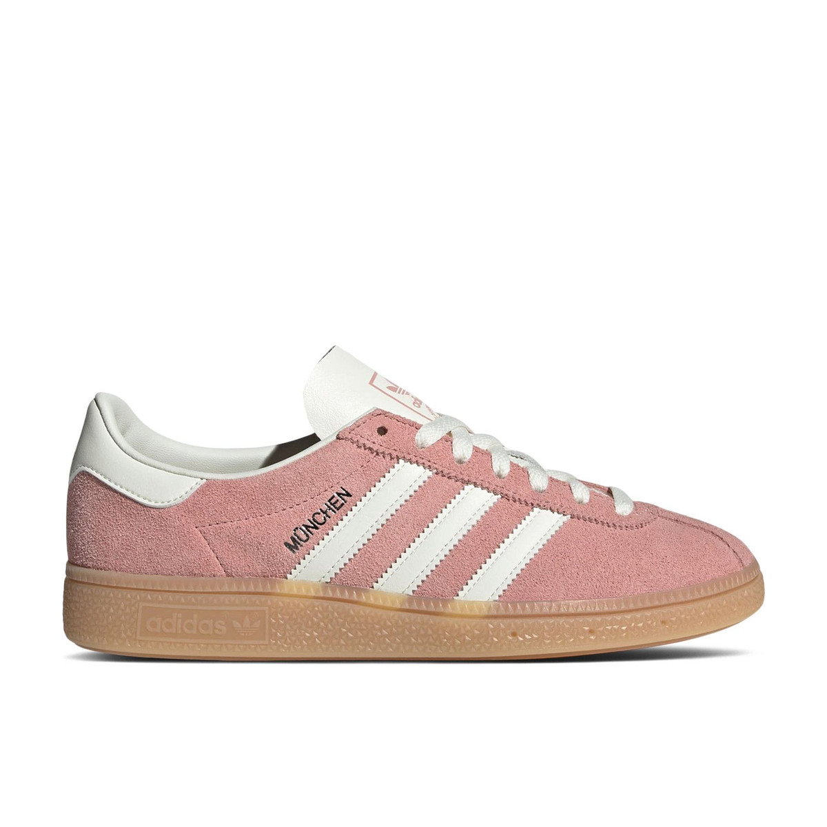 Adidas Muenchen Wonder Mauve Off White Silver Metallic Womens