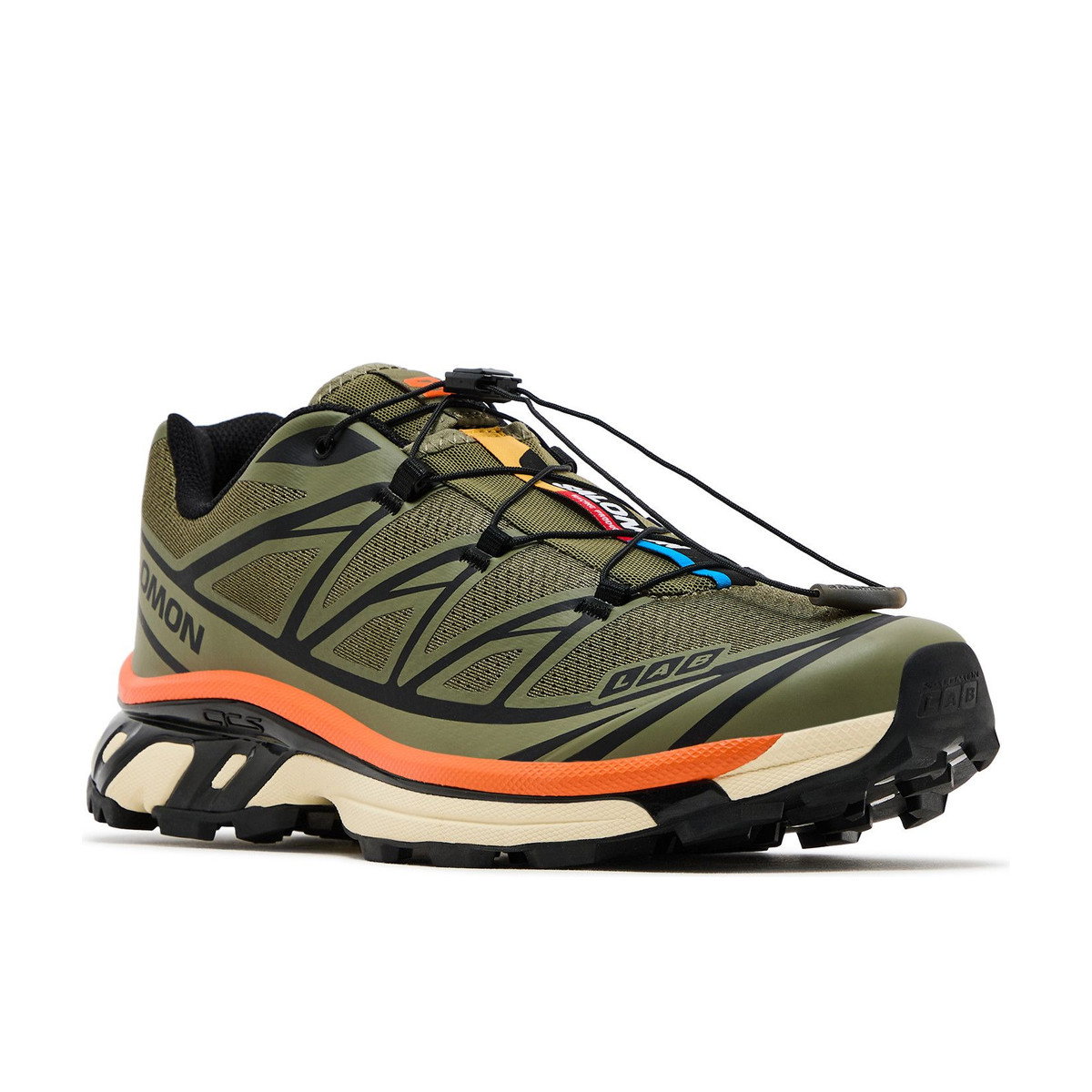 Salomon XT-6 Deep Lichen Green Marmalade