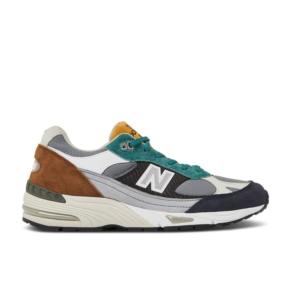 New Balance 991 MiUK Selected Edition Grey Green Brown