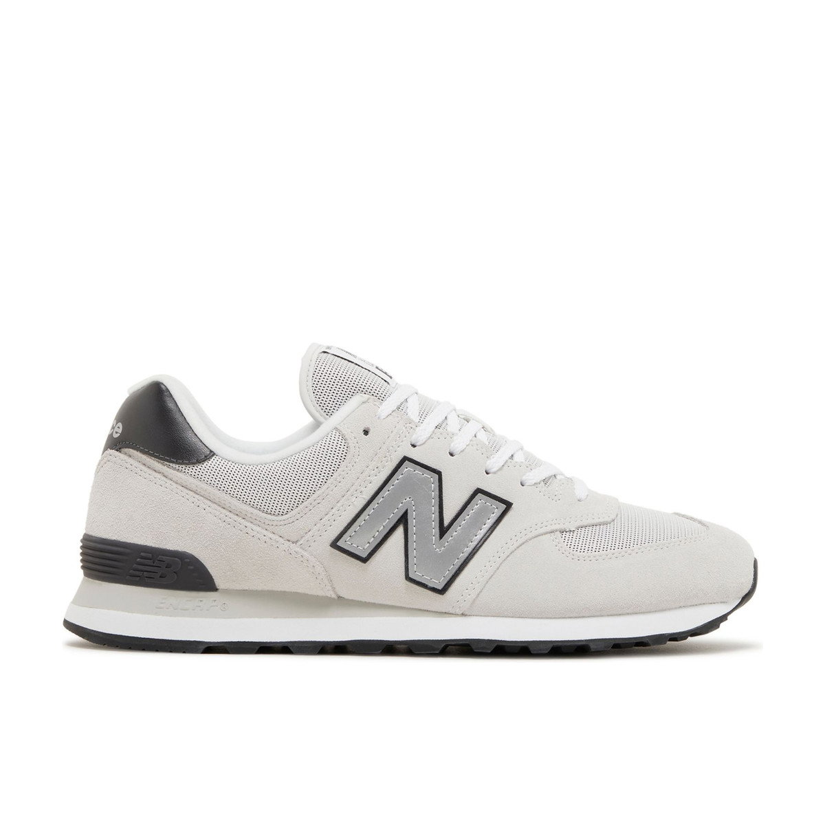 New Balance 574 White Silver
