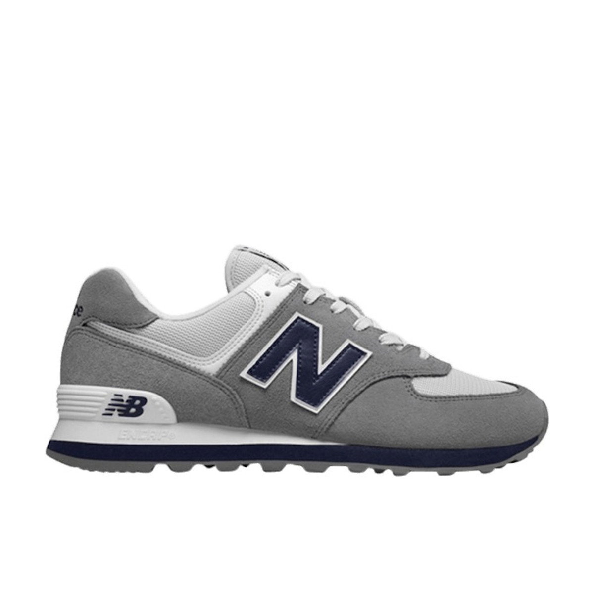 New Balance 574 Core Plus Grey Gunmetal Navy