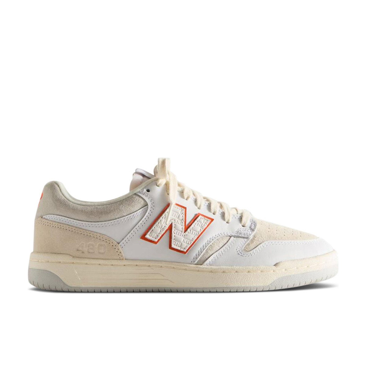 New Balance Numeric 480 Kith Madison Square Garden White Orange