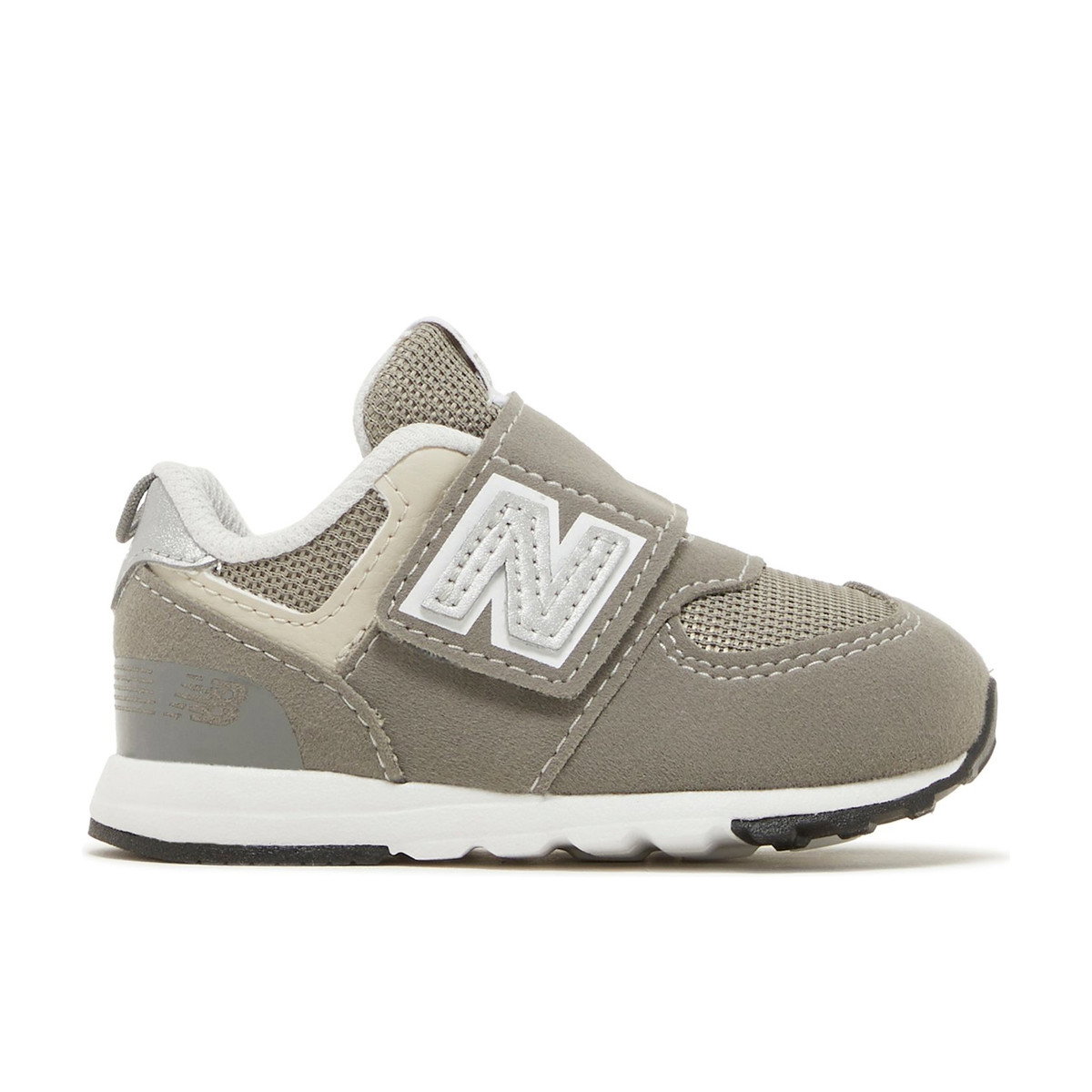 New Balance 574 Hook and Loop Rain Cloud Metallic TD