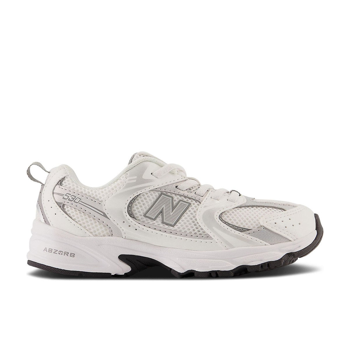 New Balance 530 White Silver (PS)