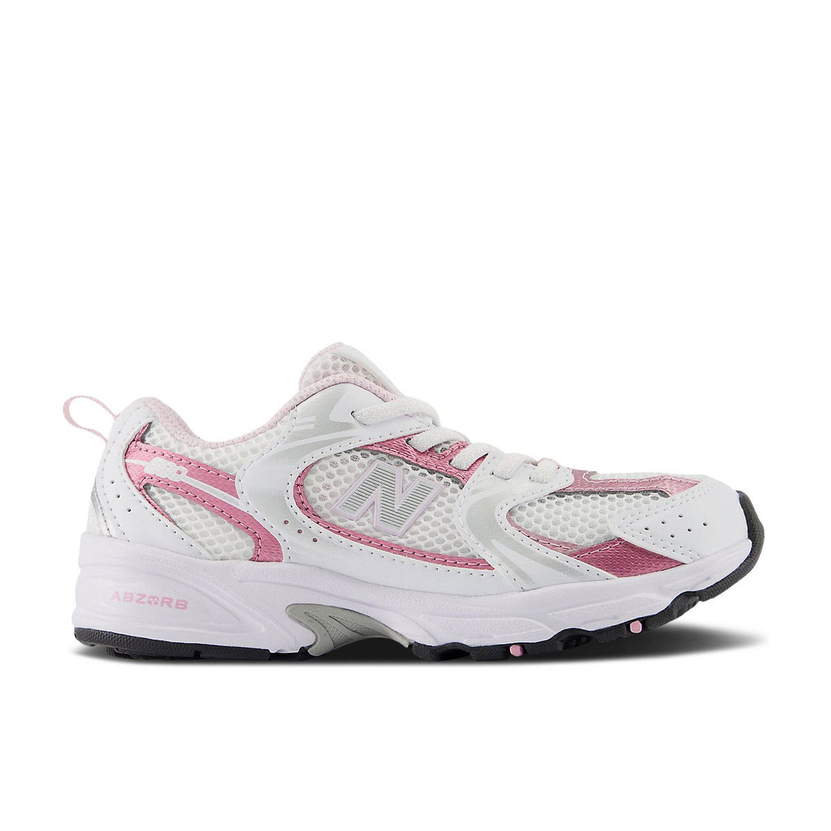 New Balance 530 White Pink Sugar Silver Metallic PS