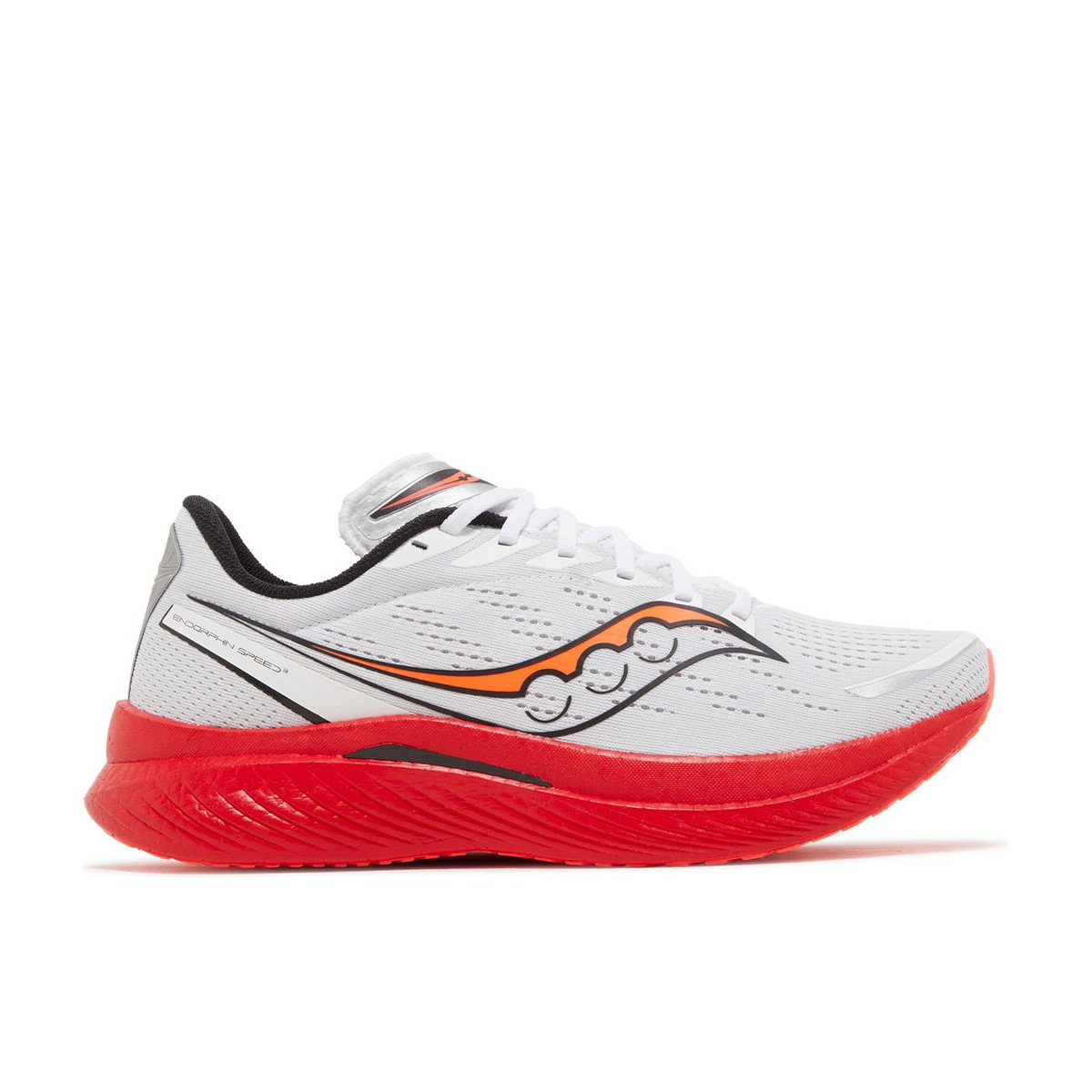 Saucony Endorphin Speed 3 White Black Red