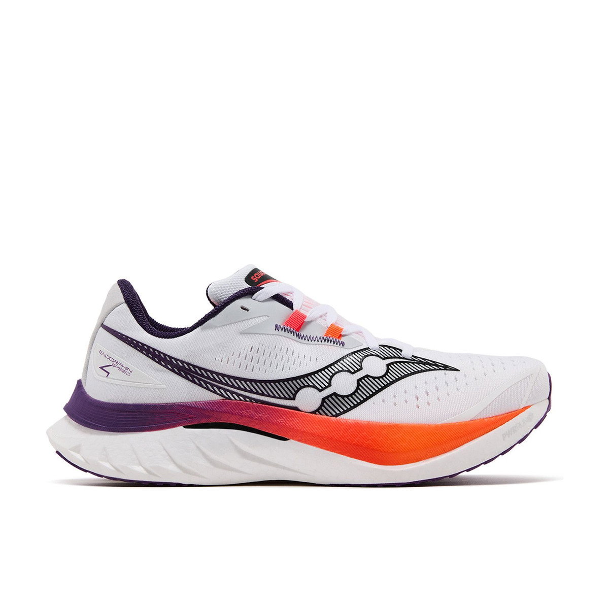 Saucony Endorphin Speed 4 White Viziorange