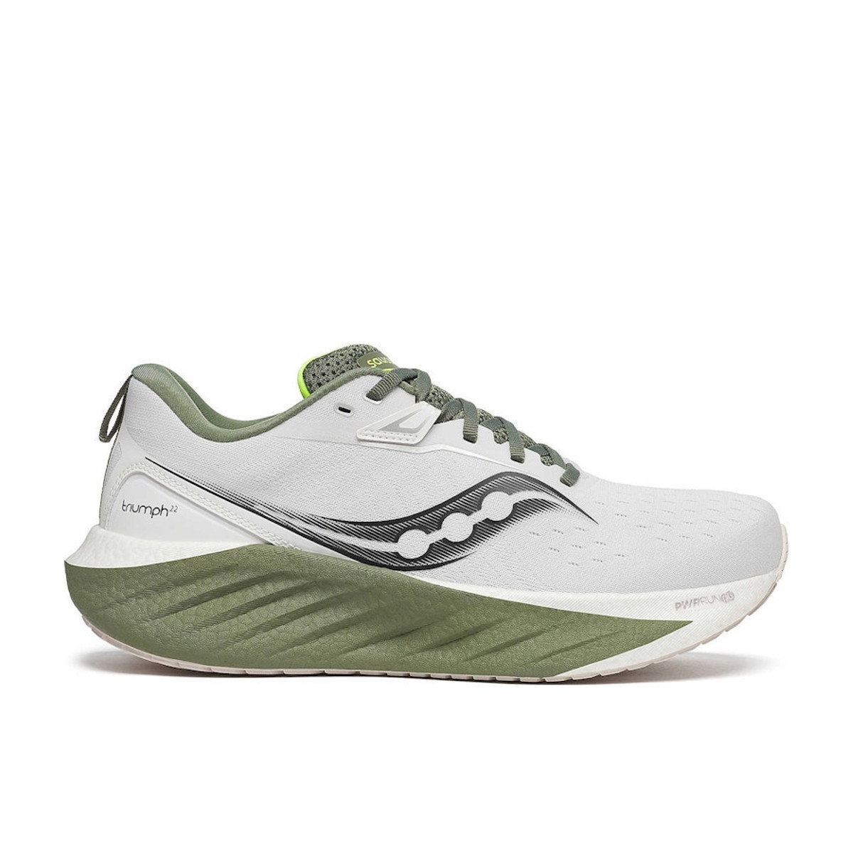 Saucony Triumph 22 White Olivine