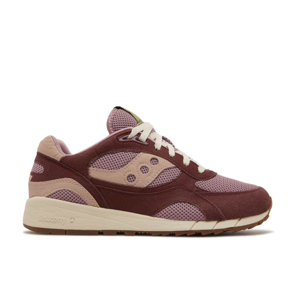Saucony Shadow 6000 Mushroom Burgundy
