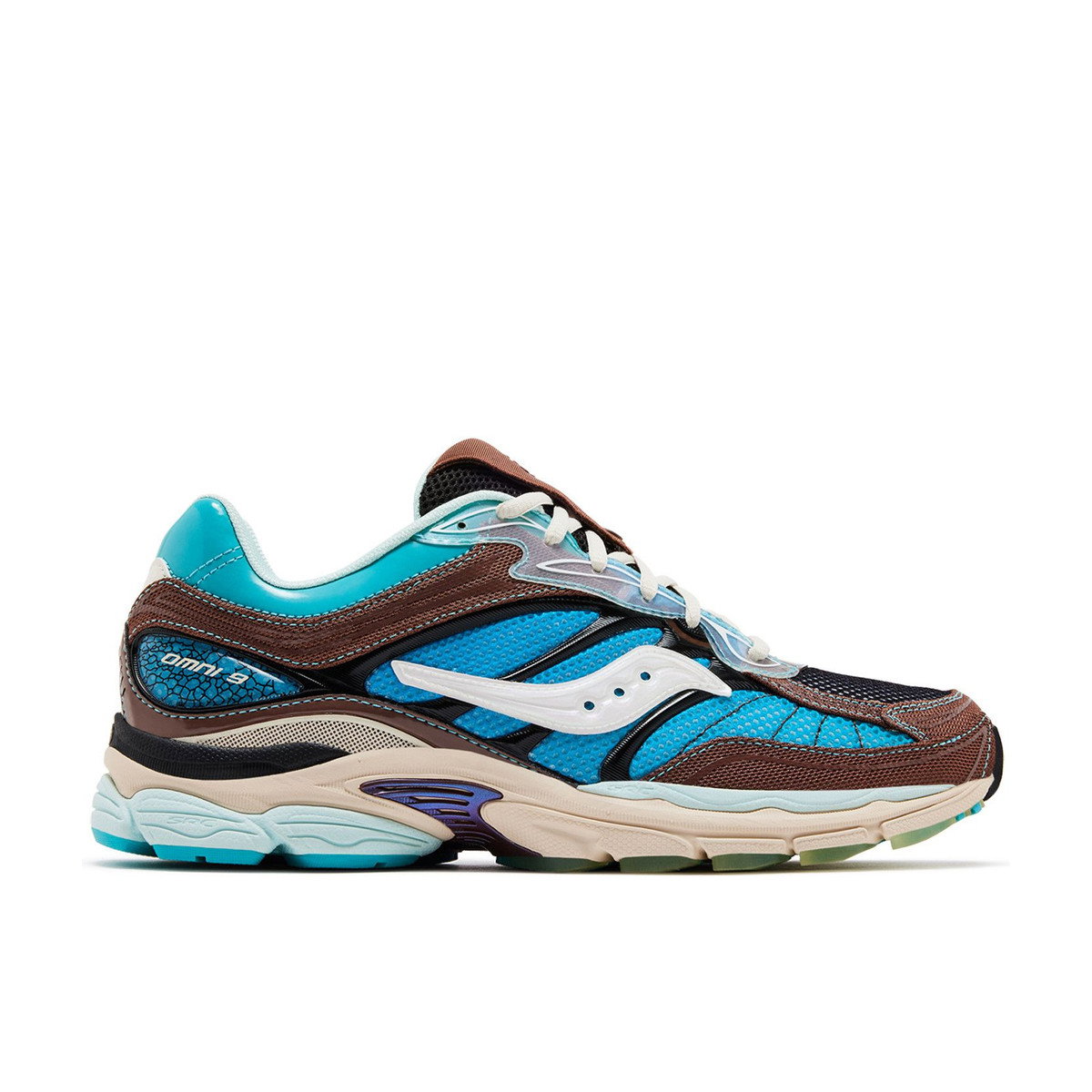 Saucony ProGrid Omni 9 Footpatrol Blue Brown