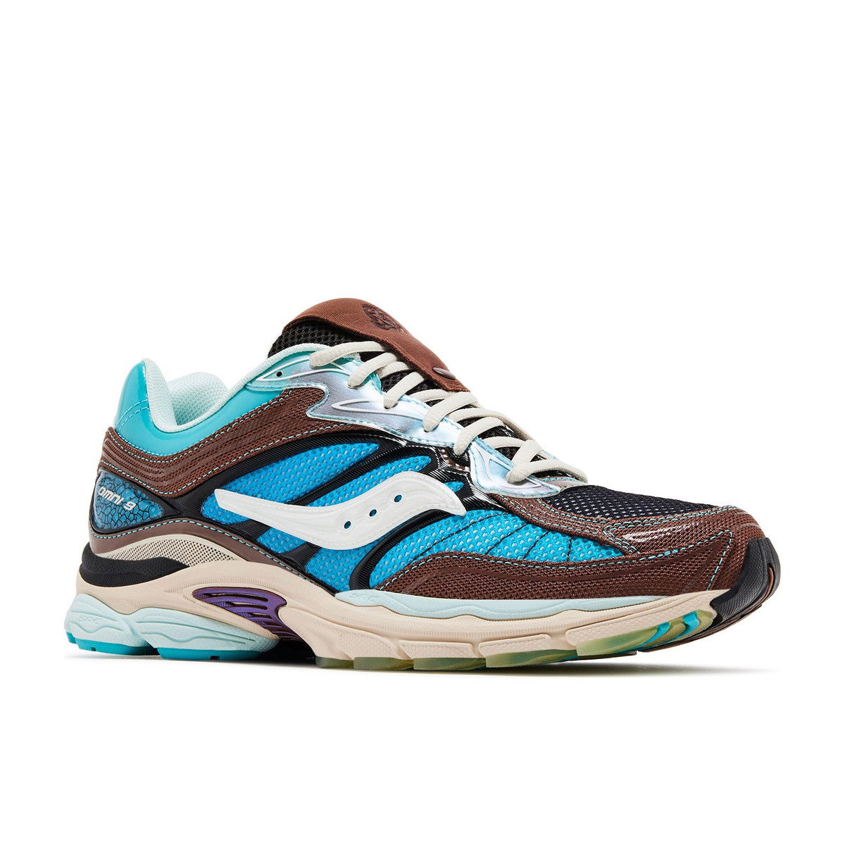 Saucony ProGrid Omni 9 Footpatrol Blue Brown