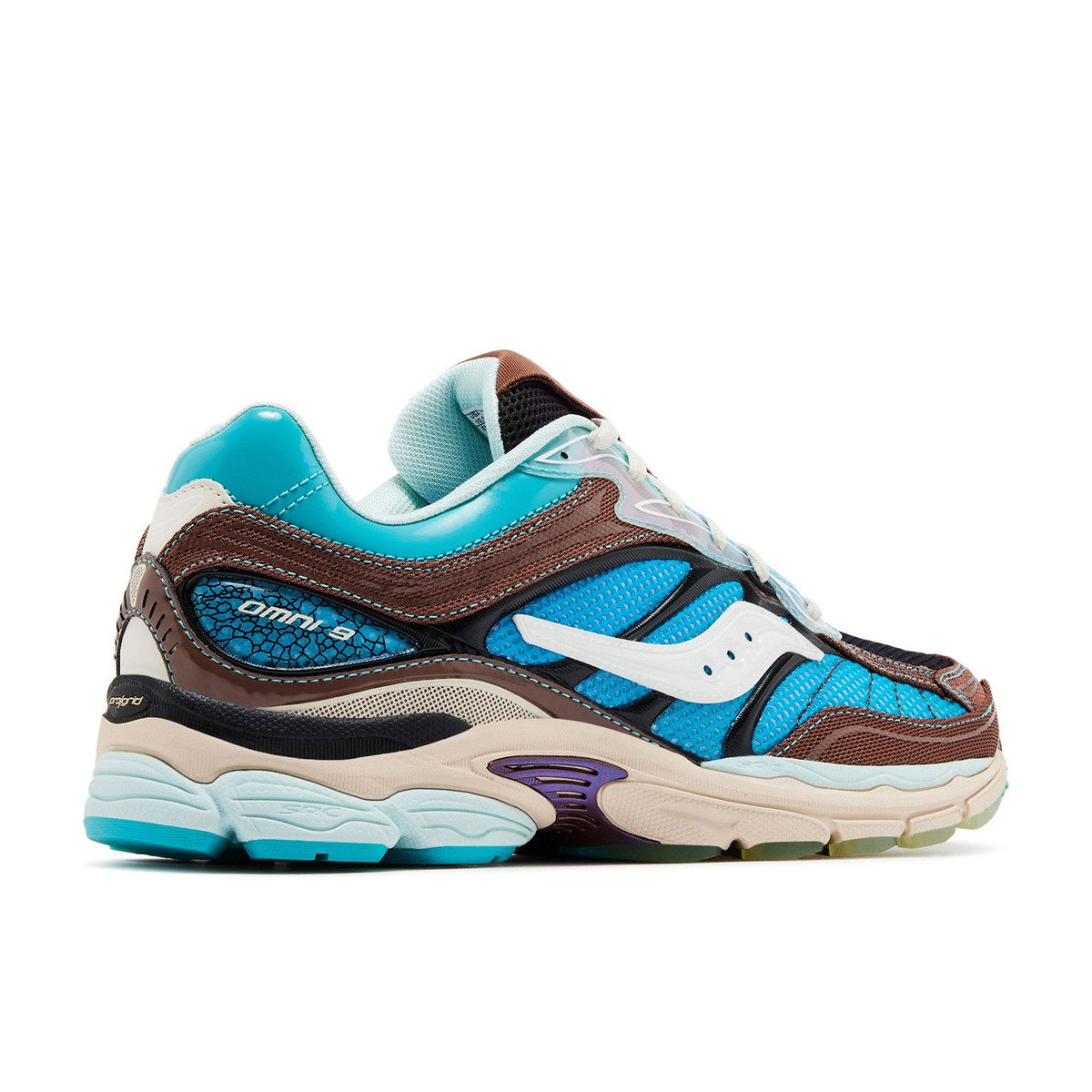 Saucony ProGrid Omni 9 Footpatrol Blue Brown
