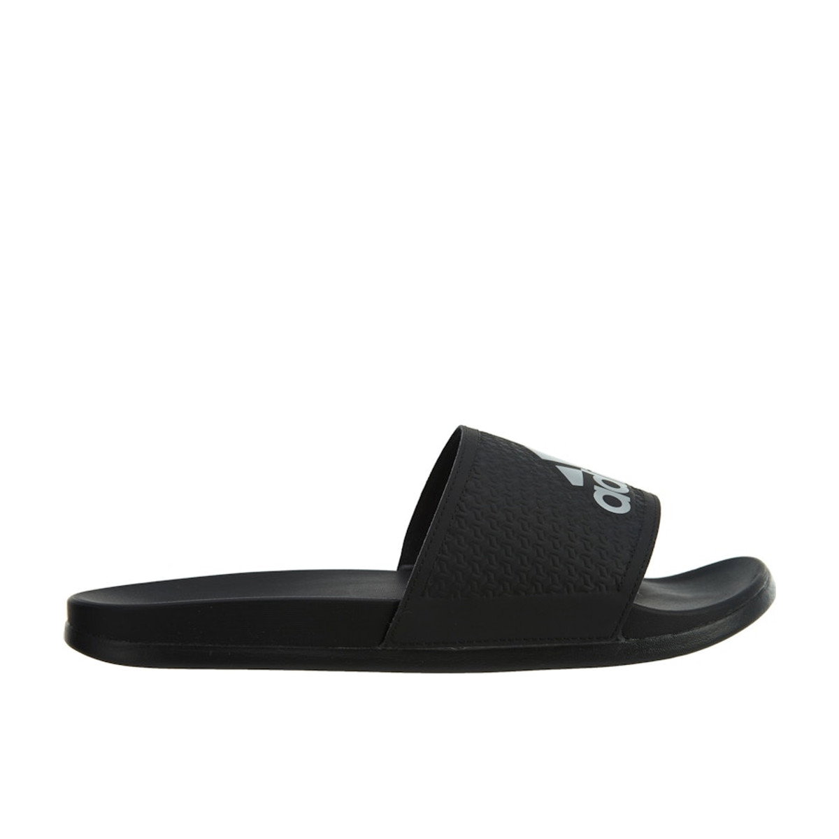 Adidas Adilette Cf Plus C Black Silver Metallic-Black