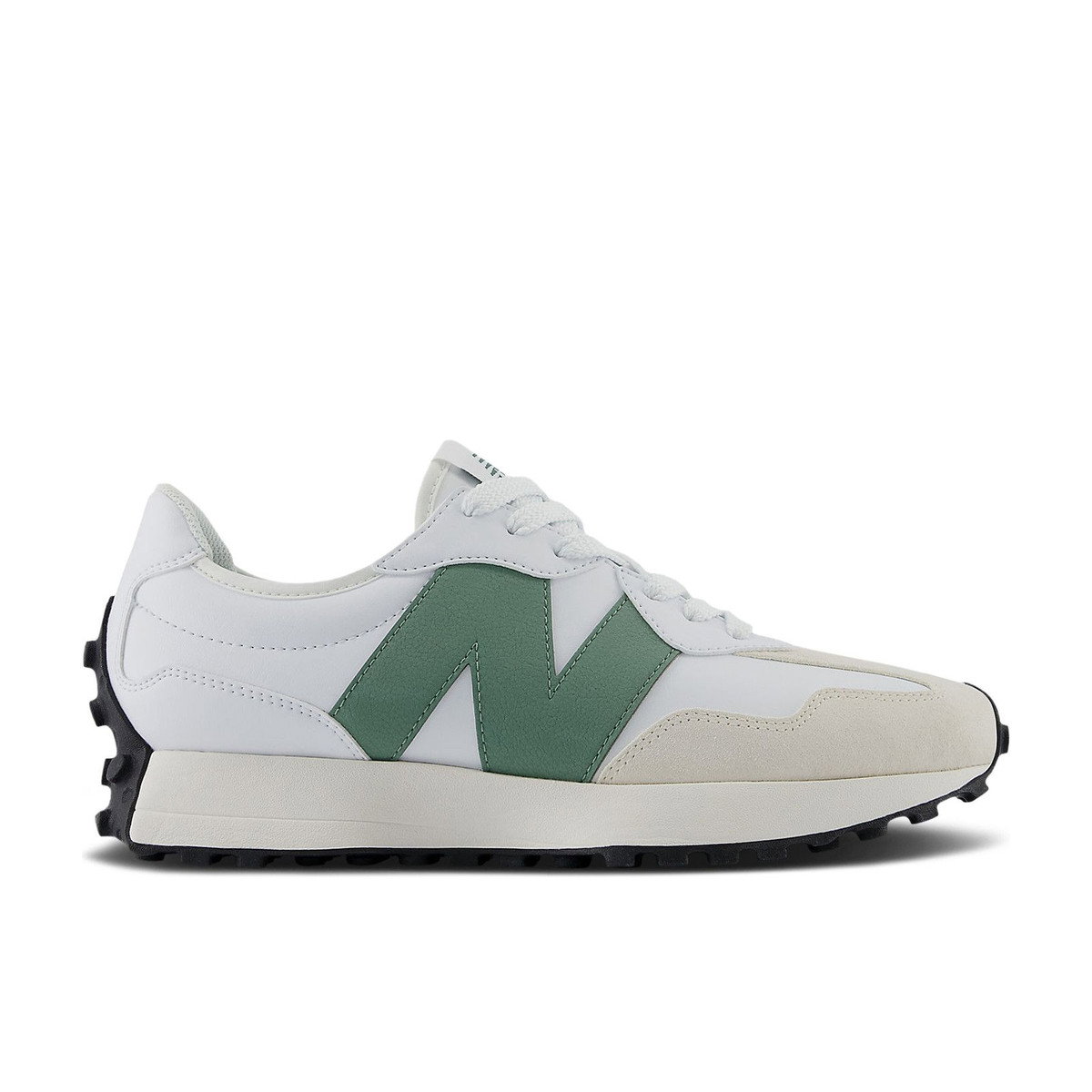 New Balance 327 White Dark Juniper