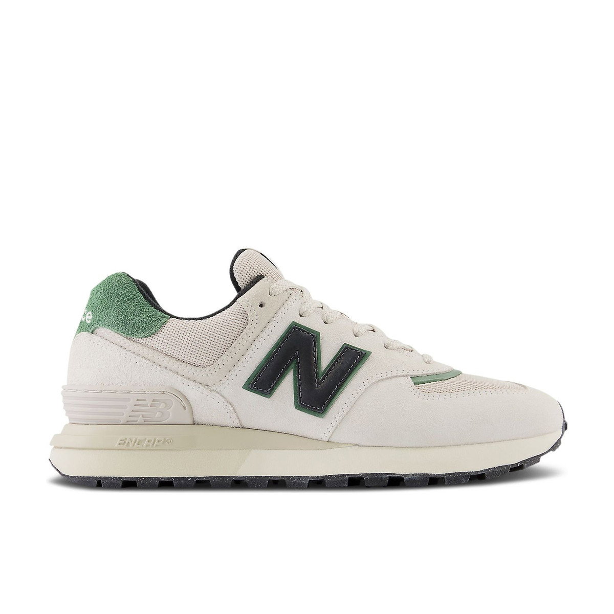 New Balance 574 Legacy White Black Green