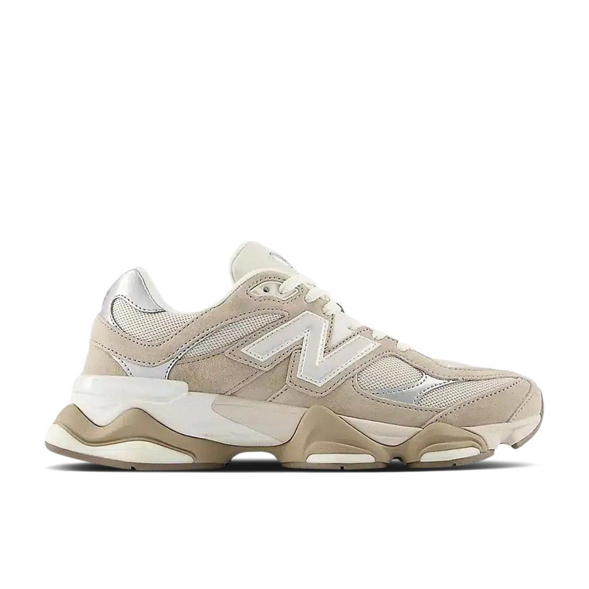 New Balance 9060 Moonbeam Silver Metallic Driftwood