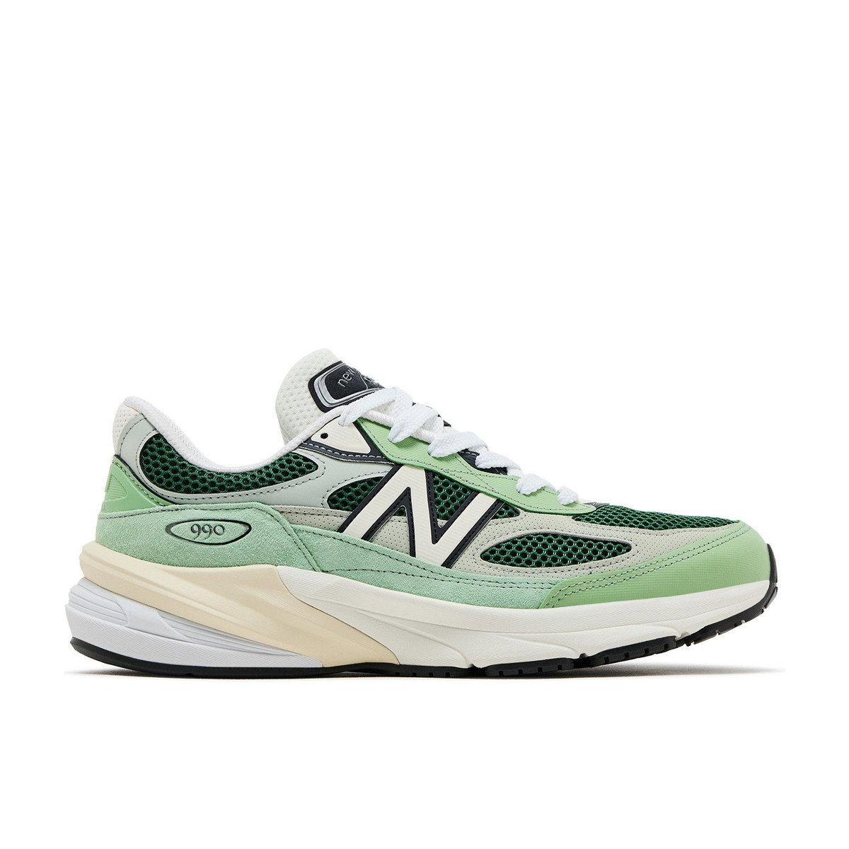 New Balance 990v6 MiUSA Avocado Natural Mint