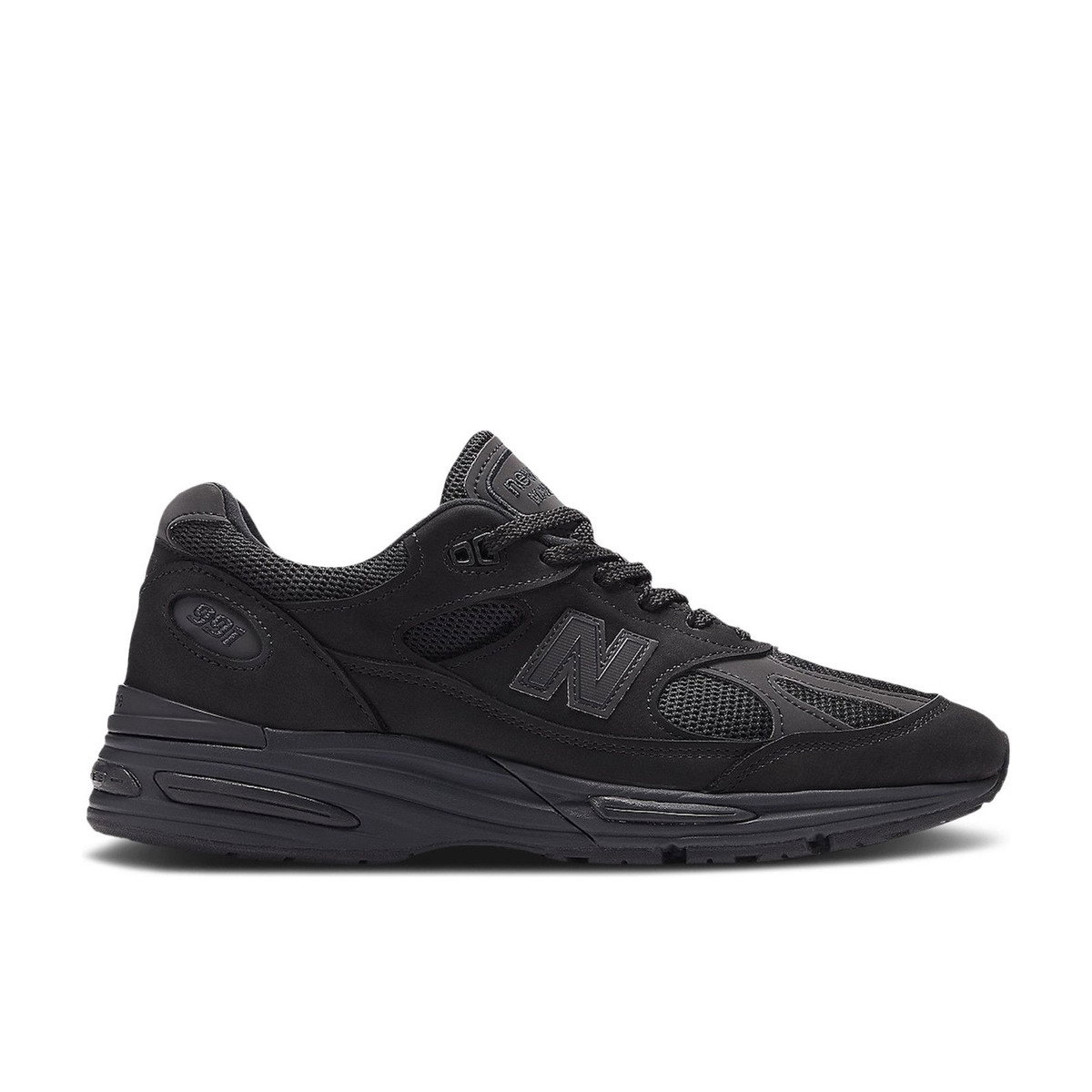 New Balance 991v2 MiUK Dover Street Market Triple Black