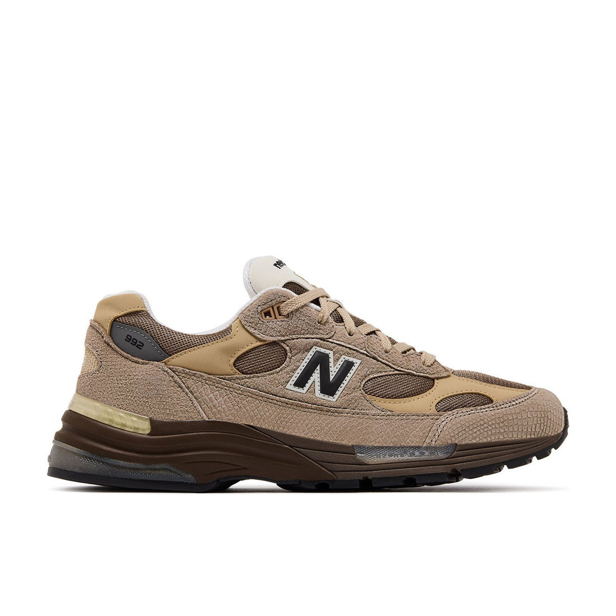 New Balance 992 MiUSA Driftwood Mushroom