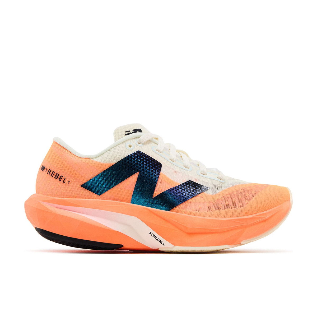 New Balance FuelCell Rebel v4 Hot Mango Angora Womens